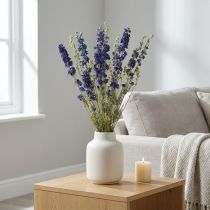 Prodotto Delphinium essiccato, floristica secca, blu delphinium L64cm 25g