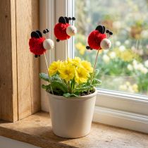 Prodotto Decorazione per piante Coccinella Fiore Spina 27,5 cm 9 pezzi