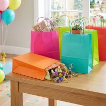 Prodotto Shopper in carta sacchetto regalo 23x12x30cm colorato 30 pz