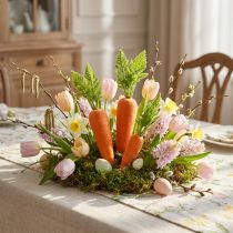 Prodotto Carote decorative Carote floccate H27cm–37cm in un set da 6