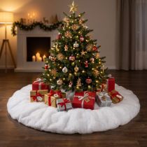 Prodotto Coperta per albero di Natale rotonda base innevata Ø100cm
