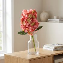 Prodotto Fiore di ortensia artificiale dall'aspetto elegante per una decorazione accattivante della stanza, 62 cm