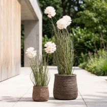 Prodotto Fiori artificiali palla decorativa fiore allium ornamentale cipolla artificiale 54 cm