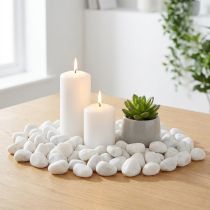 Prodotto Ciottoli di fiume Bianco Naturale 3-5cm 1kg