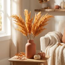 Prodotto Erba artificiale della pampa, arancione, essiccata, 35 cm, 4 pezzi