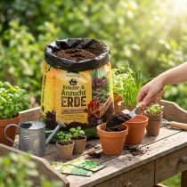 Prodotto Frux Terriccio biologico per piantine di erbe aromatiche 10L