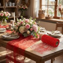 Prodotto Pile 8cm 25m rosso chiaro