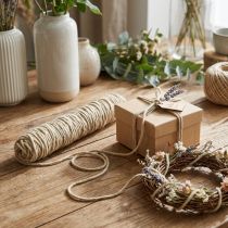 Prodotto Stoppino filo di lana cordone di feltro cordone di feltro beige L55cm