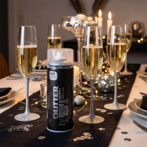 Prodotto Glitter Spray Argento Montana Effetto Glitter Vernice Spray Spray 400ml