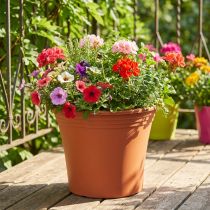 Prodotto Vaso “Irys” plastica terracotta Ø33cm H27,5cm 1 pz