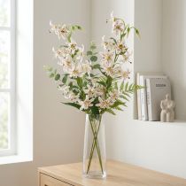 Prodotto Giglio artificiale come stelo floreale per una decorazione elegante e di facile manutenzione, 82 cm, 2 pezzi