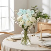 Prodotto Fiori di Craspedia essiccati, bouquet decorativo per soggiorno, decorazione da tavola, matrimonio, 55 cm, 20 pezzi