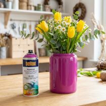 Prodotto Vernice a base d'acqua Belton free rosa traffico viola ad alta lucentezza spray 400 ml