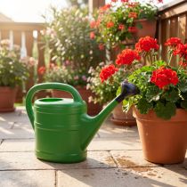 Prodotto Annaffiatoio per giardino e balcone, accessorio per la cura delle piante, 5 litri