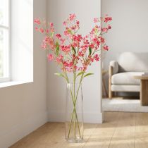 Prodotto Ramo fiorito artificiale di orchidea Oncidium, decorazione 112 cm, 3 pezzi