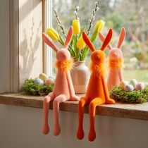 Prodotto Coniglietti pasquali seduti da scaffale il soggiorno, Decorazione pasquale 36 cm, 2 pezzi