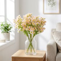 Prodotto Bouquet di camomilla artificiale per una decorazione domestica luminosa e di facile manutenzione, 28 cm, 3 pezzi