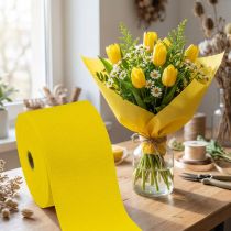 Prodotto Fiore crêpe giallo L10cm grammatura 128g/mq L250cm 2 pezzi