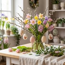 Prodotto Decorazioni a forma di uova di Pasqua come idee decorative. Deliziosi accessori per decorazioni pasquali, 6 cm, 6 pezzi.