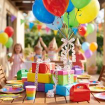 Prodotto Nastro arricciacapelli con palloncini nastro decorativo bianco, colorato 10 mm 250 m