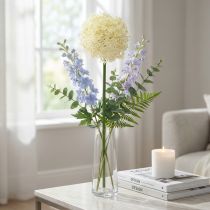 Prodotto Cipolla ornamentale bianca allium artificiale crema Ø18cm L90cm