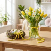 Prodotto Feltro in pile Mirabell 25m giallo