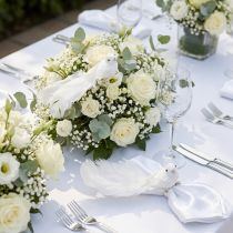 Prodotto Colombe decorative per matrimonio come coppia di piccioni su clip bianche 22 cm 2 pz