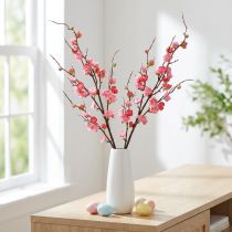 Prodotto Decorazione ramo di ciliegio in fiore ramo artificiale rosa scuro 96 cm 2 pezzi