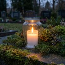 Prodotto Candele di ricarica per luci gravi bianche 22 ore H6,5 cm 15 pezzi