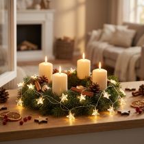 Prodotto Stelle in filo luminoso a LED Catena luminosa a LED 20 pezzi 2,3 m bianco caldo 6 pezzi