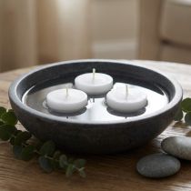 Prodotto Candele votive Luce sacrificale Luci di ricambio in bianco 10 pezzi
