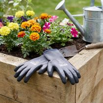 Prodotto Guanti da giardinaggio Taglia 8 EN 2121X Grigio Nero Blu Nylon