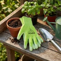 Prodotto Guanti da giardino Kixx verde chiaro, lime taglia 10