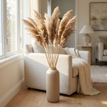 Prodotto Erbe secche, carici, naturali, 75 cm, decorazione di fiori secchi, 10 pezzi