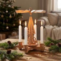Prodotto Candele piramidali candele bianche piccole 6,5 cm 24 pz