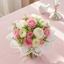 Prodotto buste per fiori in pizzo di carta 12 cm 25 pezzi