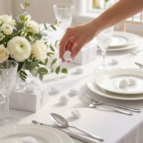 Prodotto Diorrose per incollare e spargere bianco Ø1,5 cm 24 pz