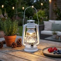 Prodotto Lanterna LED dimmerabile bianco caldo 24,5 cm con 15 lampade