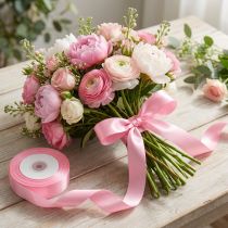 Prodotto Nastro regalo e decorativo 15 mm x 50 m rosa chiaro