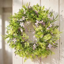 Prodotto Ghirlanda artificiale di fiori di Bach di lavanda viola Ø33cm