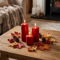 Prodotto Candela a colonna 150/60 rosso antico 8pz