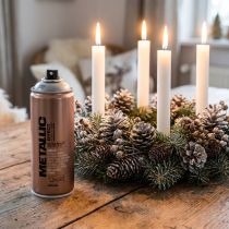 Prodotto Vernice spray argento effetto metallizzato vernice acrilica spray argento 400 ml