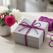 Prodotto Cordoncino di carta 6mm 23m fucsia