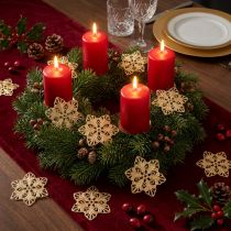 Prodotto Stelle di Natale Stelle Decorazione natalizia in metallo Ø6cm 36 pz