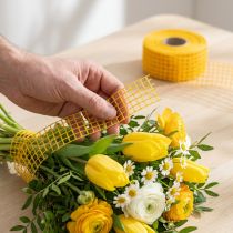 Prodotto Nastro a rete 4,5 cm x 10 m giallo