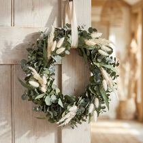 Prodotto Corona di eucalipto naturale Ø35cm decorazione profumata stabilizzata