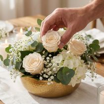 Prodotto Teste di rosa, fiori stabilizzati per eleganti composizioni floreali, 5 cm, 6 pezzi