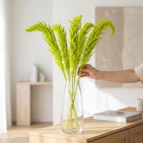 Prodotto Fiori secchi tinti Amaranto per decorazioni di casa e accenti unici 100 cm, 5 pezzi