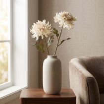 Prodotto Crisantemo Fiori Decorativi Artificiali Crema L72cm 2pz