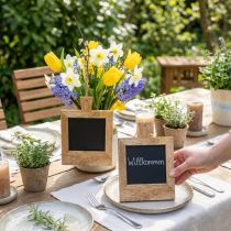 Prodotto Mini pannello decorativo da appendere natura 9 × 13 cm 3 pezzi